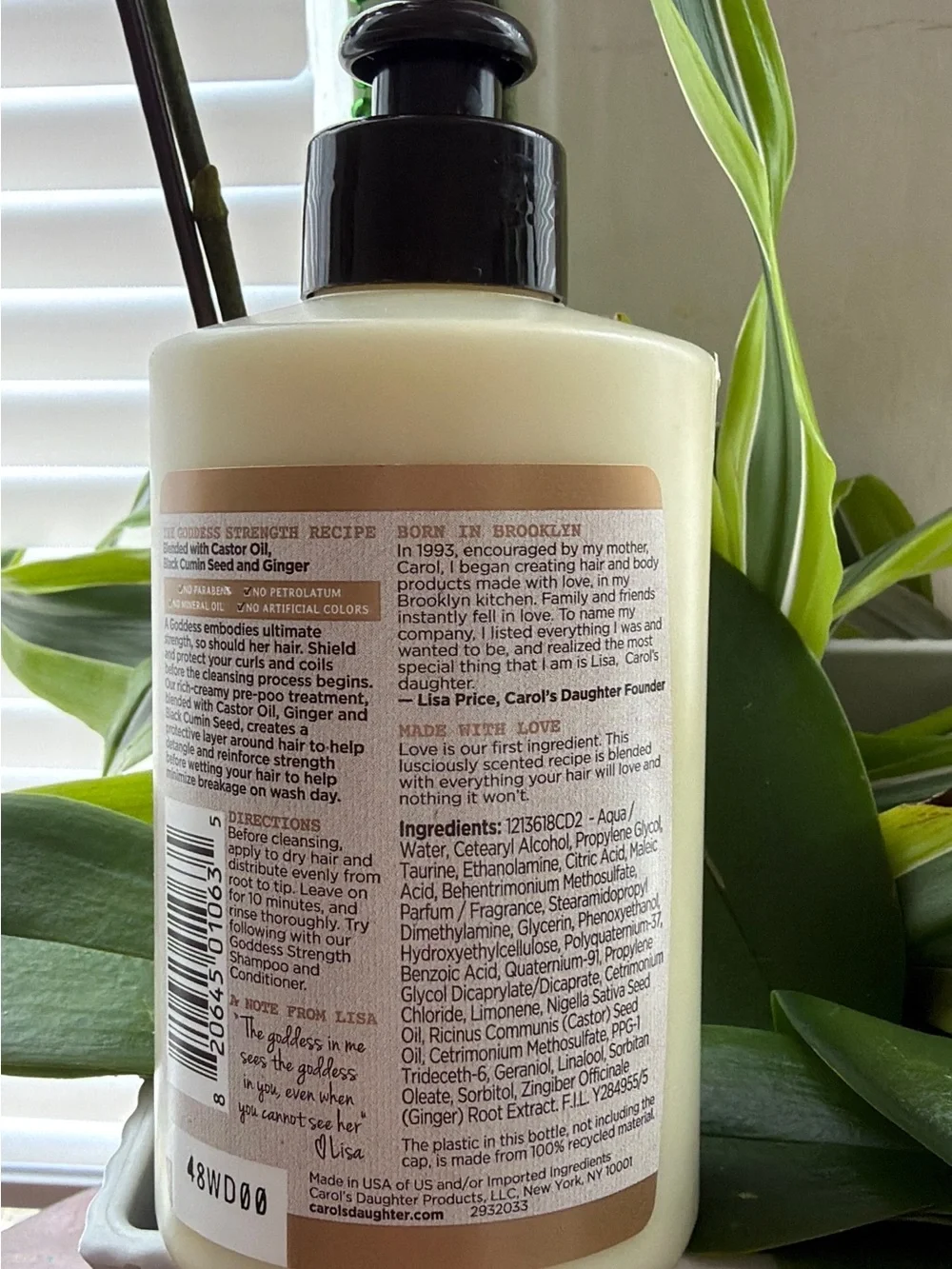 Goddess Strength Ultra Shield Pre-Poo - Cream